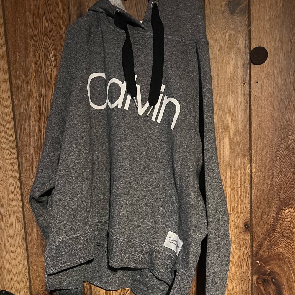Grey Calvin Klein Sweater, Unisex, Never Worn, Size Small